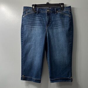 Gloria Vanderbilt Classic Blue Denim Skimmers